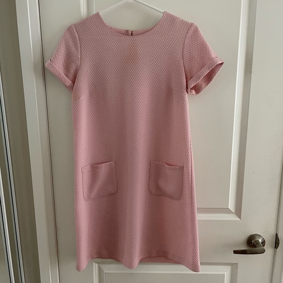 Ann Taylor Pink Shift Dress - size S - Picture 1 of 2